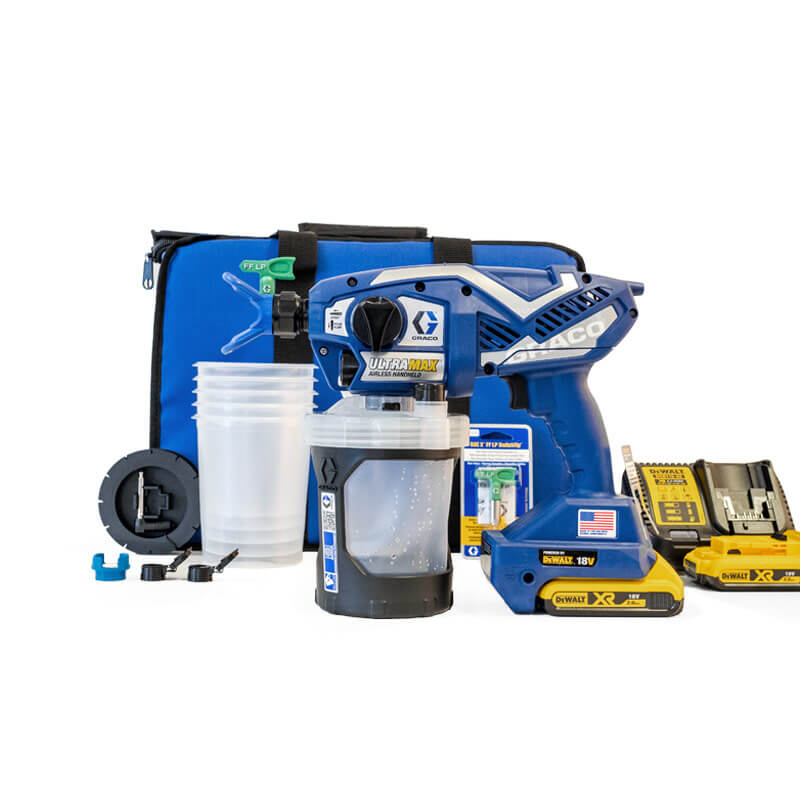 Graco UltraMAX Cordless Handheld Airless Sprayer with Bonus Kit 17N225 B GO Industrial