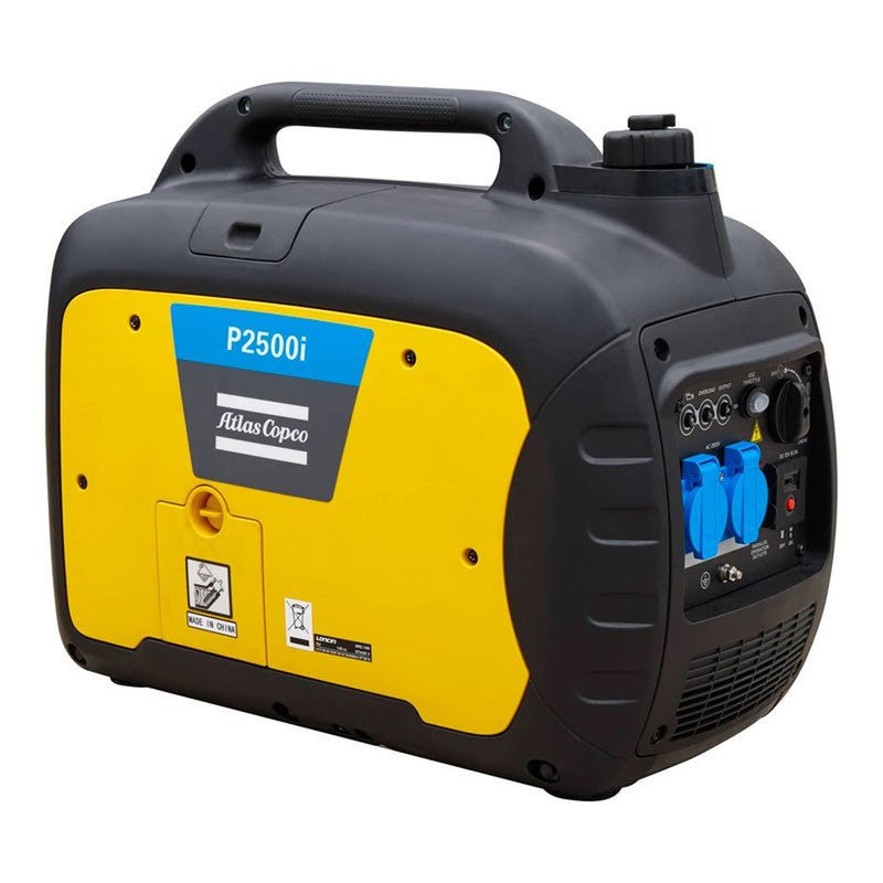 ATLAS COPCO P2500i Generator 2500W 2.3 kVA Petrol - GO Industrial - P2500i