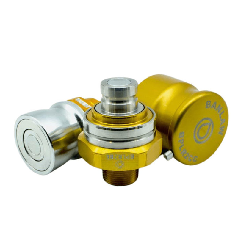 BANLAW Gold Size 2 Fluid Transfer Flush Face - GO Industrial - BPLR2BE