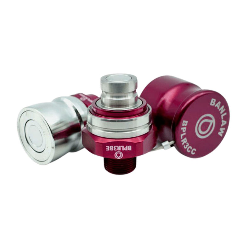 BANLAW Red Size 3 Fluid Transfer Flush Face - GO Industrial - BPLR3BE