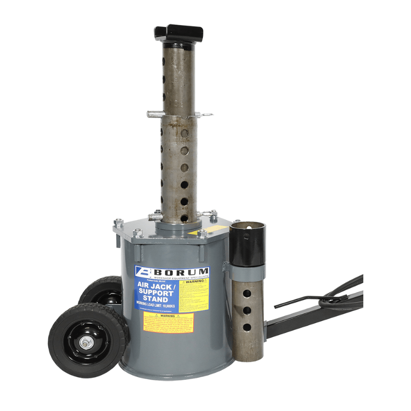 BORUM Air Jack/Support Stand 10,000Kg - GO Industrial - BSJ10T