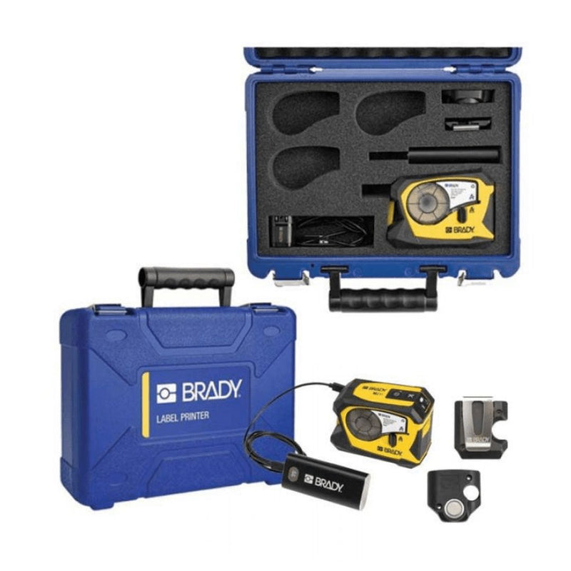 BRADY M211 Printer + Hard Case + Power Pack + Belt Clip + Magnet Kit - GO Industrial - 733.44