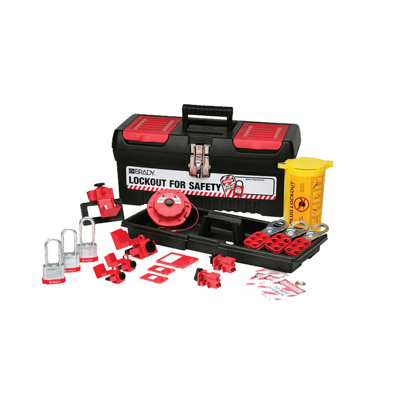 BRADY Personal Electrical Lockout Kit - GO Industrial - 105961