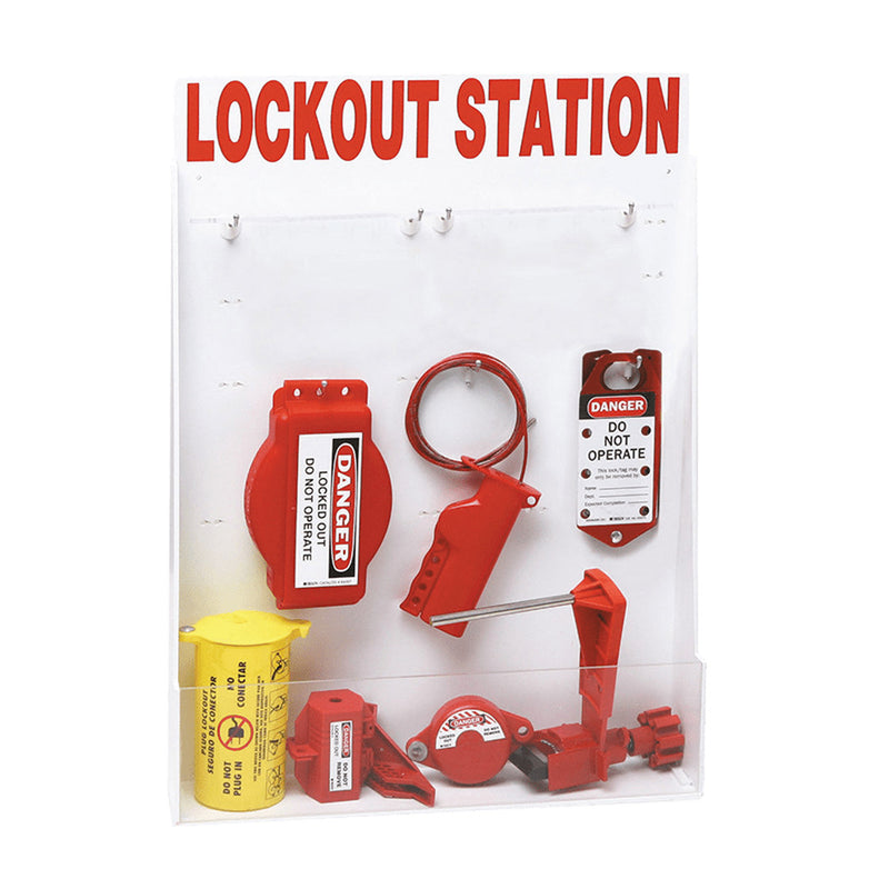 BRADY Valve Lockout Station - GO Industrial - 99698
