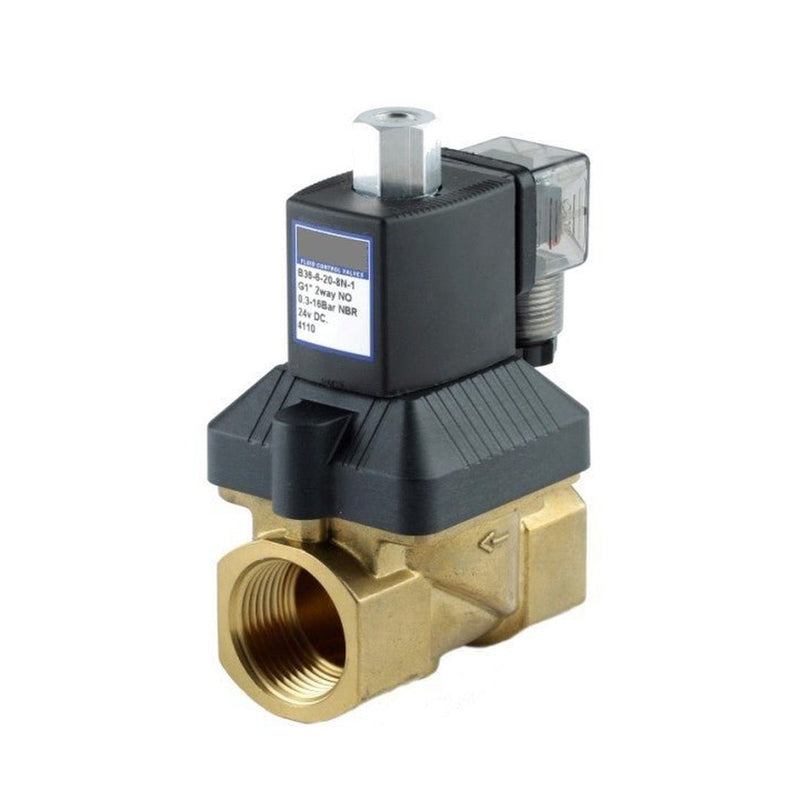 GO B36 Brass General Purpose Differential Normally Open Solenoid Valves - GO Industrial - B36 - 2 - 14