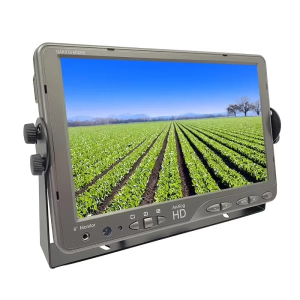 DAKOTA MICRO AHD 9 Inch Monitor, Single View - GO Industrial - DM-H9