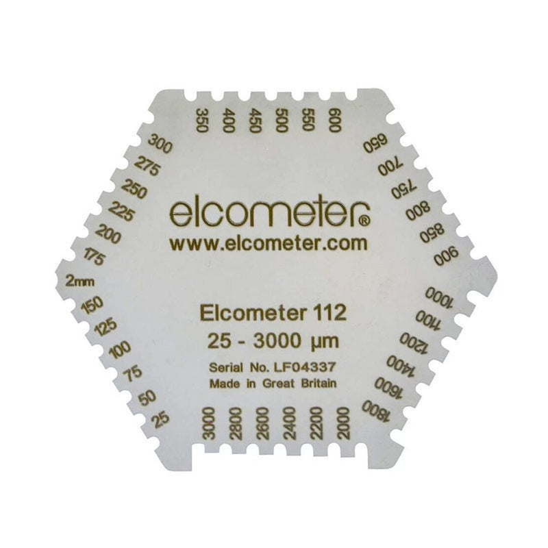 ELCOMETER 112AL Aluminium Wet Film Comb Pack of 10 - GO Industrial - B112AL12473 - 3