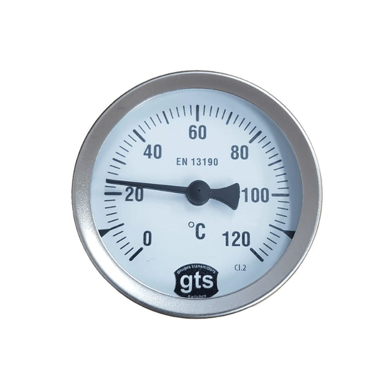 FOZMULA GTS412 Bi - Metal Temperature Gauge - GO Industrial - GTS412 - 100B100 0…200C