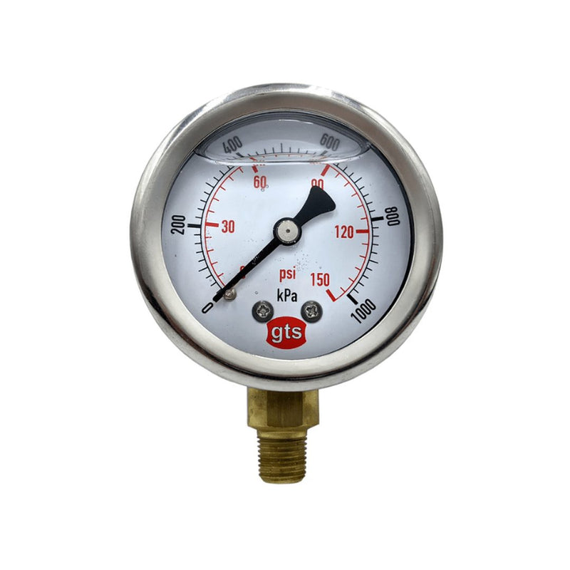 FOZMULA GTS50 50mm Bottom - Entry Pressure Gauge - GO Industrial - GTS50 - BE - 16