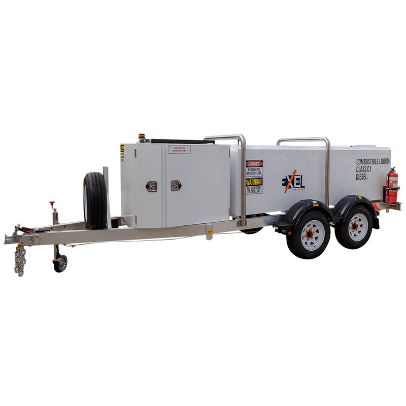 GO Fuel Trailer Self Bunded Low Profile Dual Axle 2000L - GO Industrial - SBHD2000