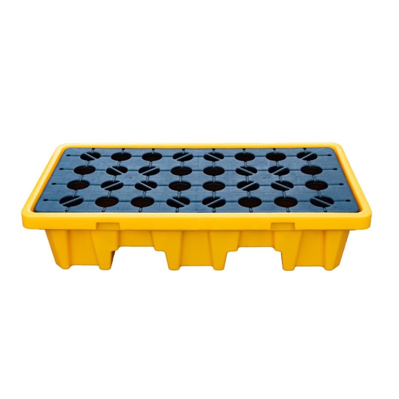 GO 2 Drum Bunded Spill Deck SpillSmart 120lt Capacity - GO Industrial - ES - PB - 2DD