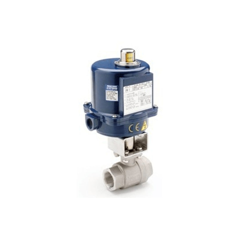 GO Ball Valves Actuated Electric High Pressure Two Piece Full Bore 316 Stainless Scr BSP BLSHPE - GO Industrial - BLSHP2B - E