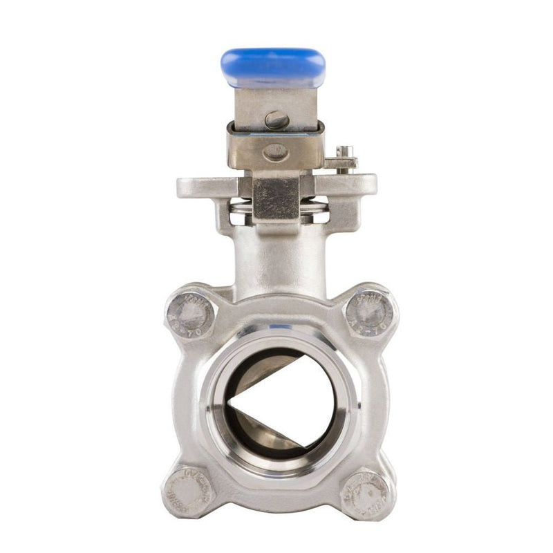 GO Ball Valves V Port 316 Stainless Full Bore 3 Piece BLV - GO Industrial - BLV4B - L