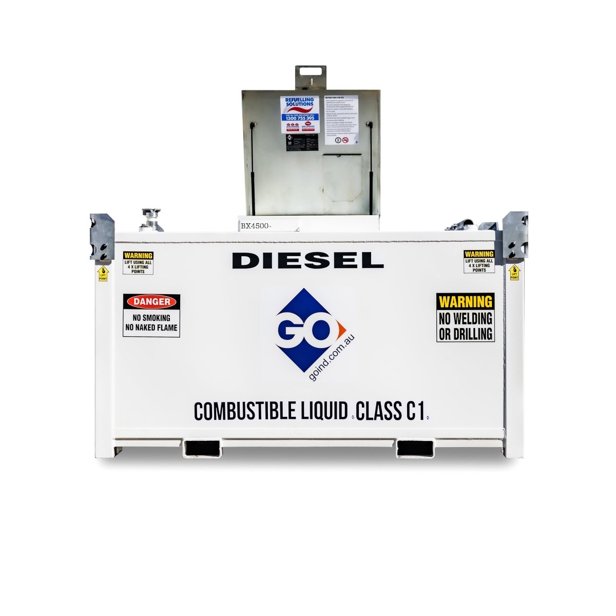 GO Box Self Bunded Tanks - GO Industrial - BOX - 0.25