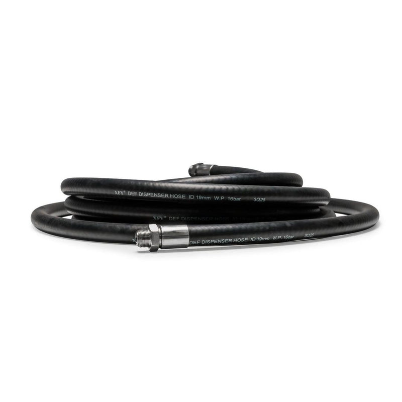 GO Fill AdBlue Hose 19mm (3/4") ID x 10M with Male BSP End Connections - GO Industrial - ABH-19-10