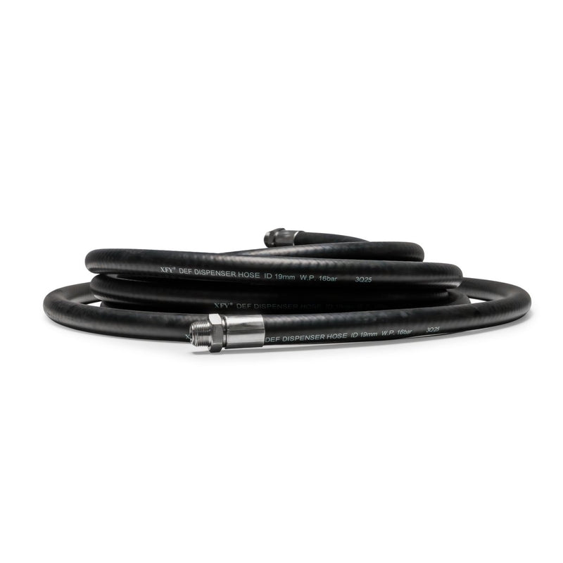 GO Fill AdBlue Hose 19mm (3/4") ID x 10M with Male BSP End Connections - GO Industrial - ABH-19-10