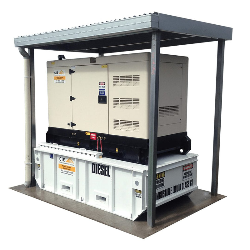 GO GEN Self Bunded Generator Base Tank - GO Industrial - GENTANK