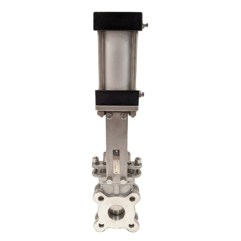 GO KGSDA 316 Stainless Knifegate Valves Actuated Double Acting Pneumatic - GO Industrial - KGSDAM - 50