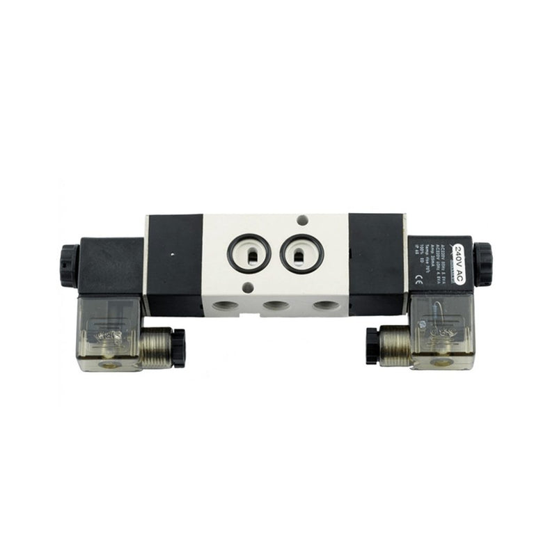 GO Namur END12 5 Way 2 Position Double Solenoid Valve 1/4" - GO Industrial - END12*5