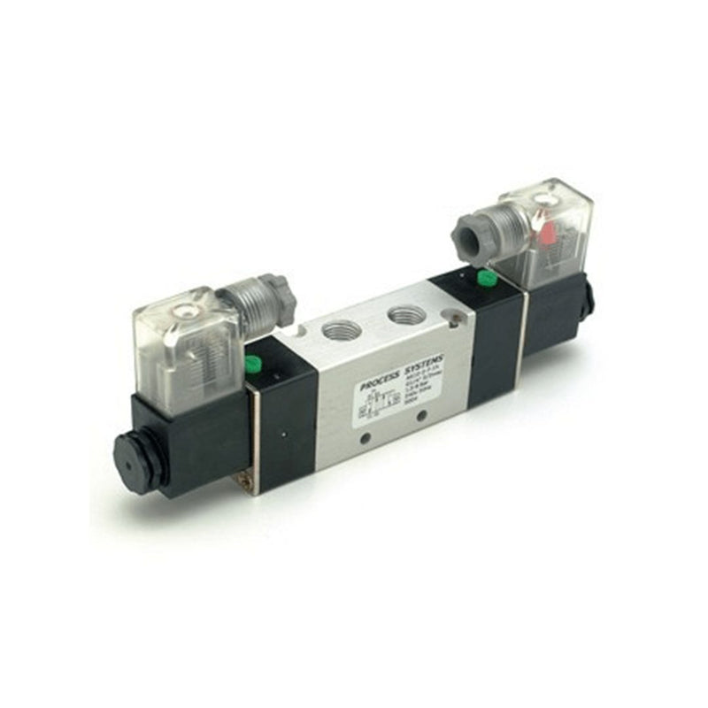GO A610 5 Way 2 Position Double Solenoid Valves - GO Industrial - A610 - 1 - 5 - 7N