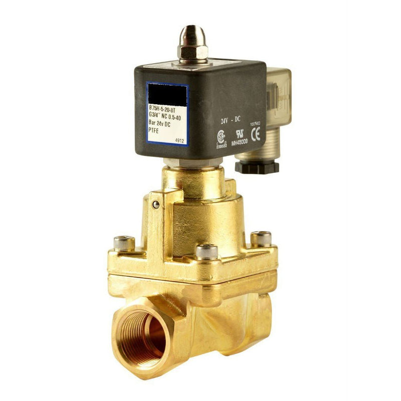 GO B75HH High Pressure 80 Bar Normally Closed Solenoid Valves - GO Industrial - B75HH - 4 - 15