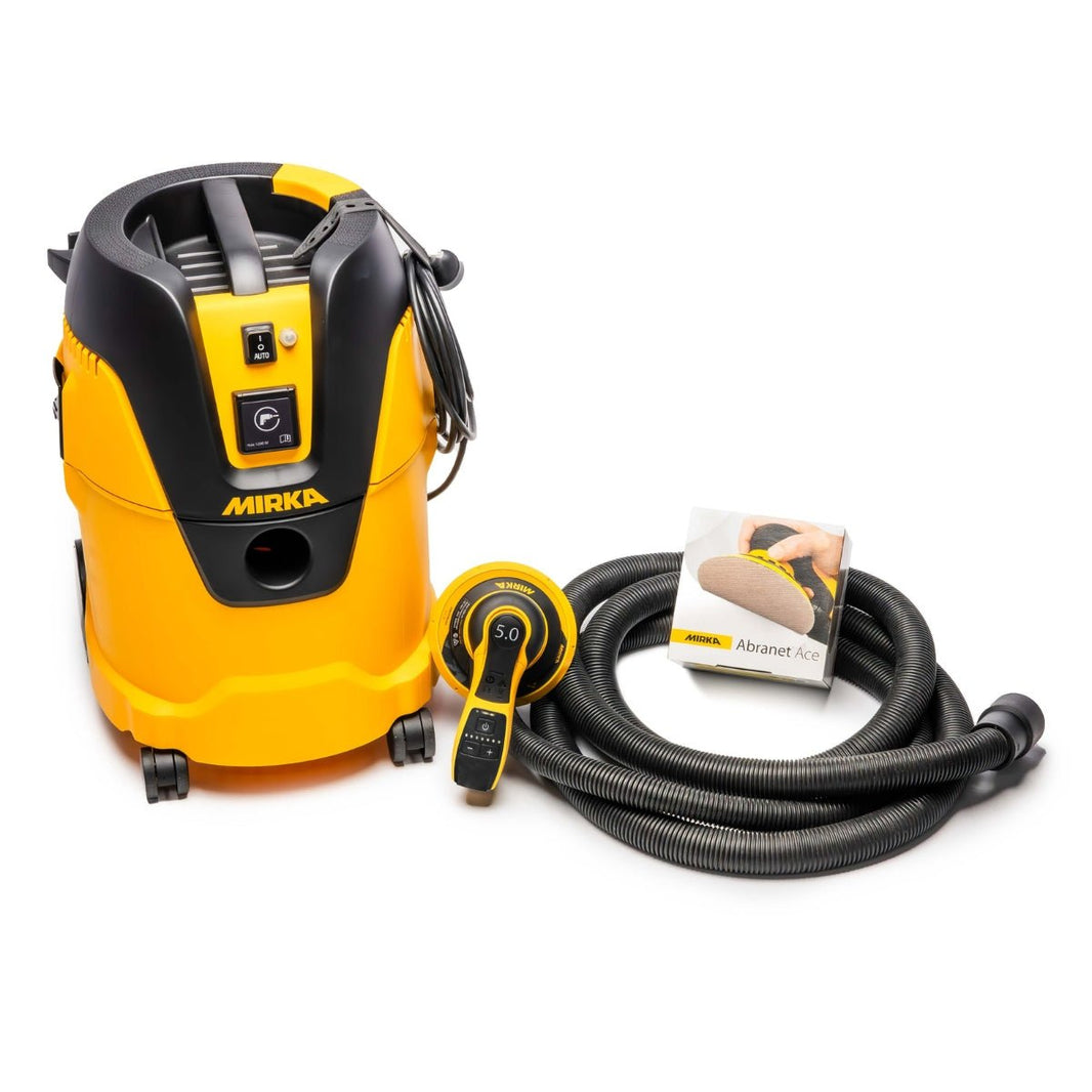 GO x Mirka DEROS II Sander & 1125 L Extractor Special Bundle - GO Industrial - GOMIRKADEROS1025LSPECIAL
