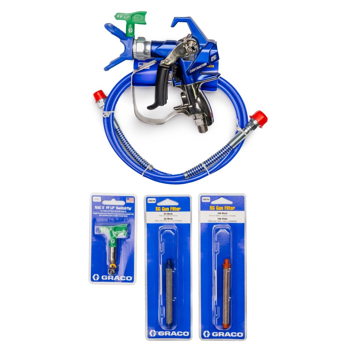 GO x Painting by Josh - Graco Contractor PC Compact Trim Kit - GO Industrial - 19Y446 - FFLP308 - 19Y358 - KIT