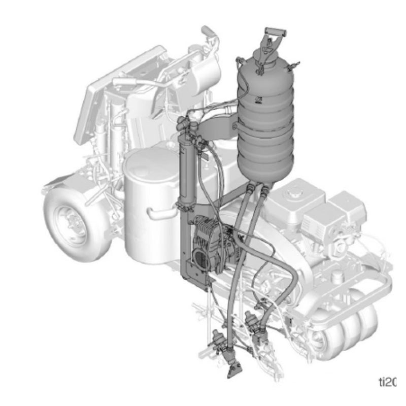 GRACO Complete 1 - Bead Gun Pressurized System for LineLazer V 250sps/ 250dc - GO Industrial - 25R270