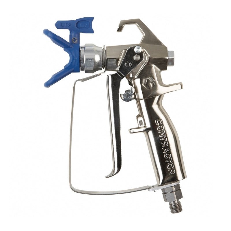 GRACO Contractor Airless Spray Gun with 4 Finger and RAC X 517 SwitchTip - GO Industrial - 288425
