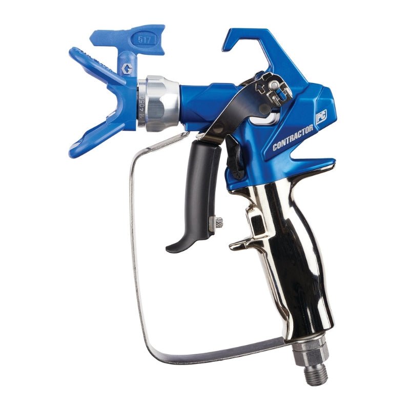 GRACO Contractor PC Airless Spray Gun with RAC X 517 SwitchTip - GO Industrial - 17Y042