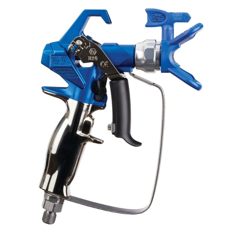 GRACO Contractor PC Airless Spray Gun with RAC X 517 SwitchTip - GO Industrial - 17Y042