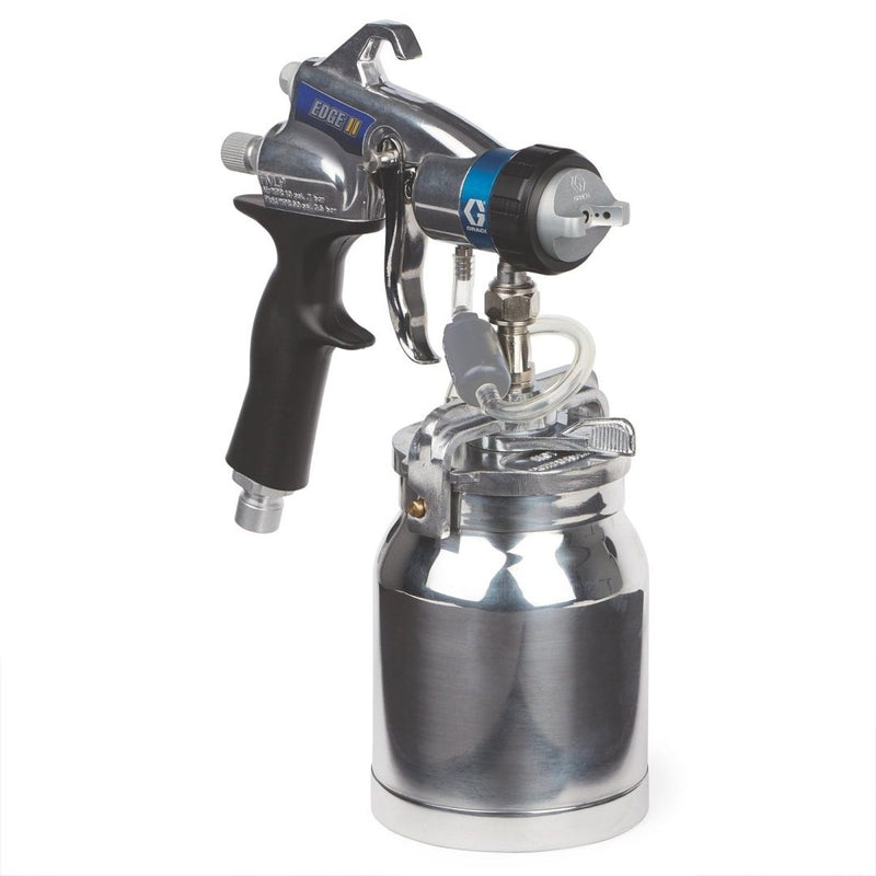 GRACO EDGE II HVLP Gun with Metal Cup - GO Industrial - 17P653
