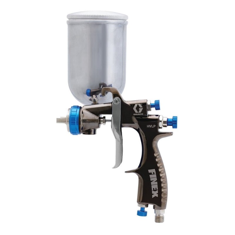 GRACO Finex Side Cup Gravity Feed Air Spray Guns - GO Industrial - 24J601