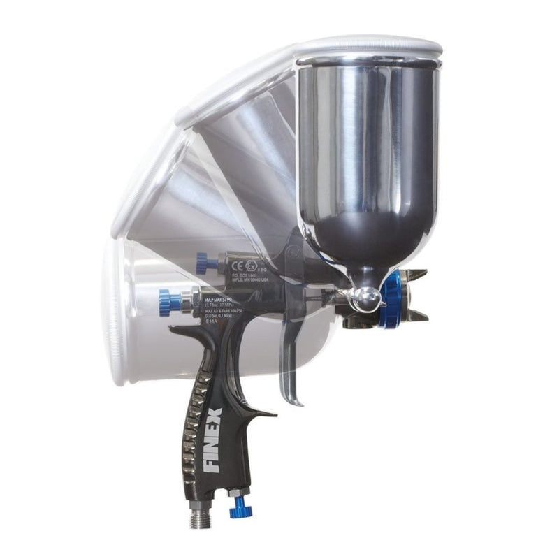 GRACO Finex Side Cup Gravity Feed Air Spray Guns - GO Industrial - 24J601