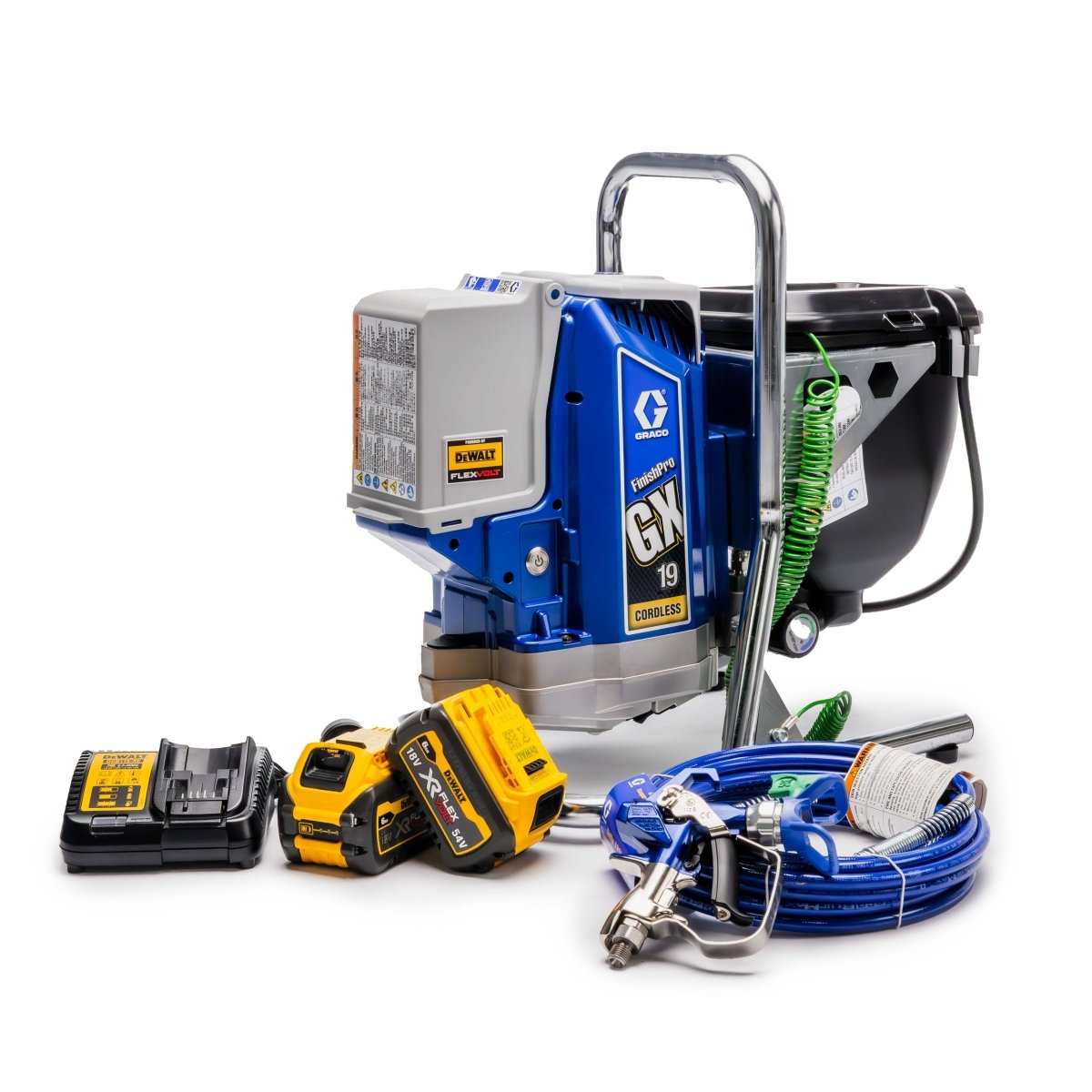 GRACO FinishPro GX 19 Cordless Airless Paint Sprayer - GO Industrial - 25U855