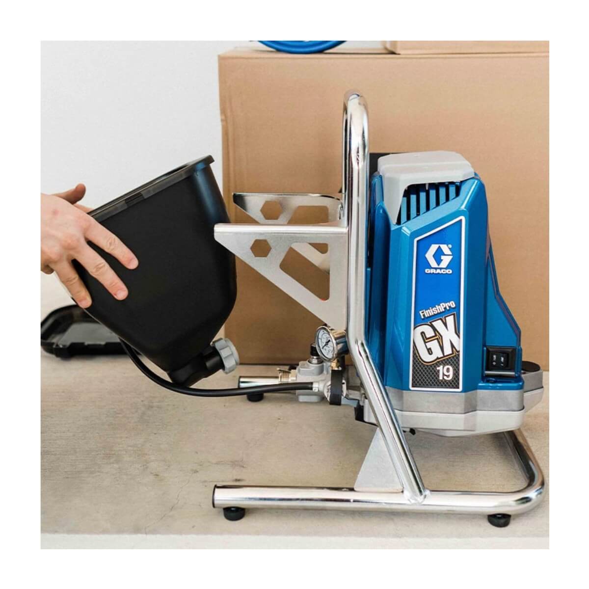 GRACO FinishPro GX 19 Electric Airless Sprayer - GO Industrial - 17H223