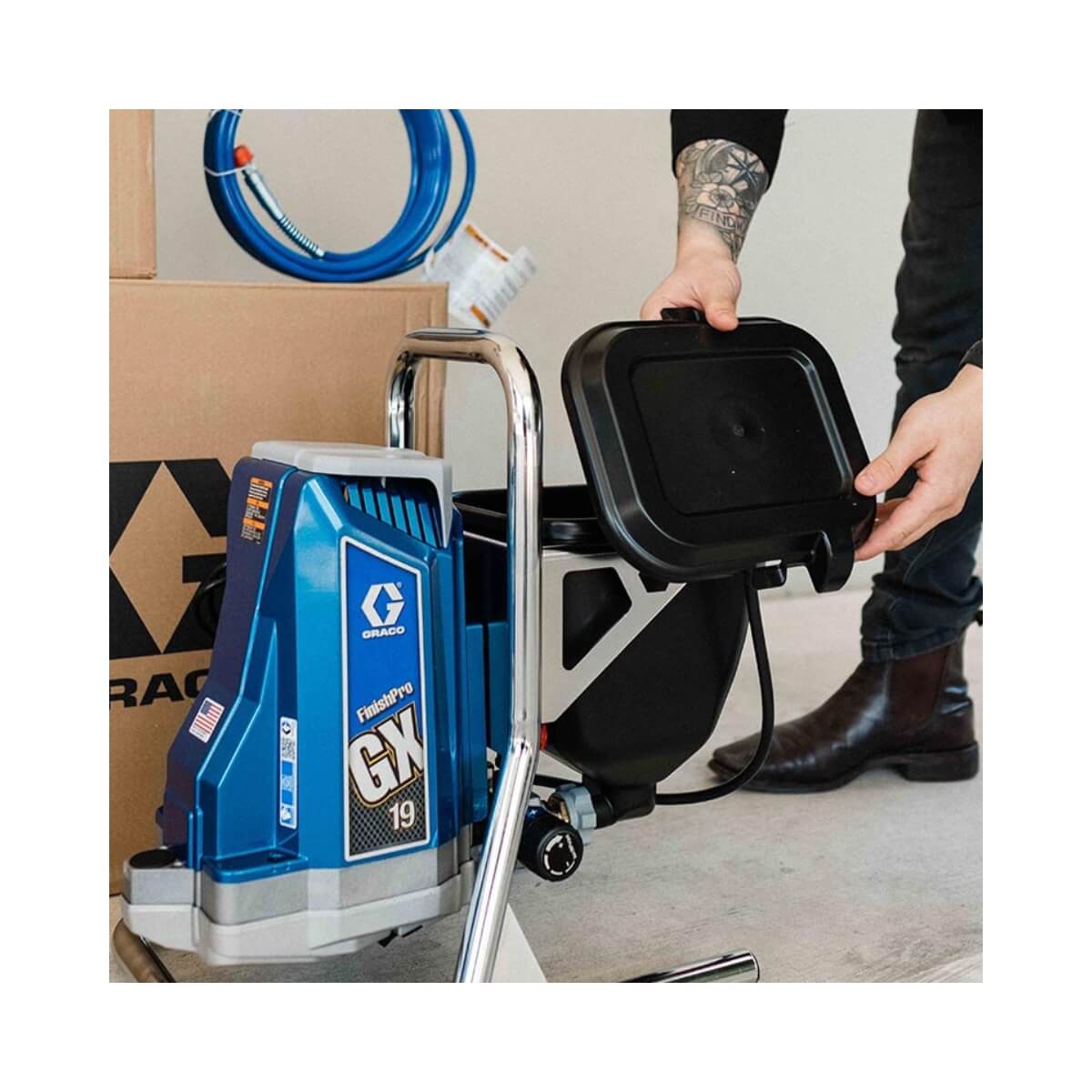GRACO FinishPro GX 19 Electric Airless Sprayer - GO Industrial - 17H223