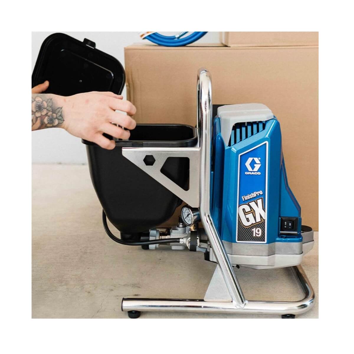 GRACO FinishPro GX 19 Electric Airless Sprayer - GO Industrial - 17H223