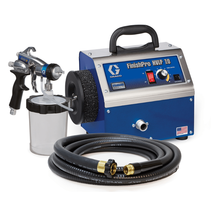 GRACO FinishPro HVLP 7.0 3 - Stage Turbine Standard Series Sprayer - GO Industrial - 17R074
