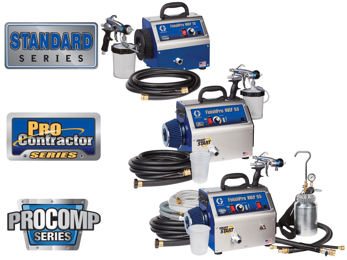 GRACO FinishPro HVLP 9.0 Standard Series Sprayer - GO Industrial - 17R075