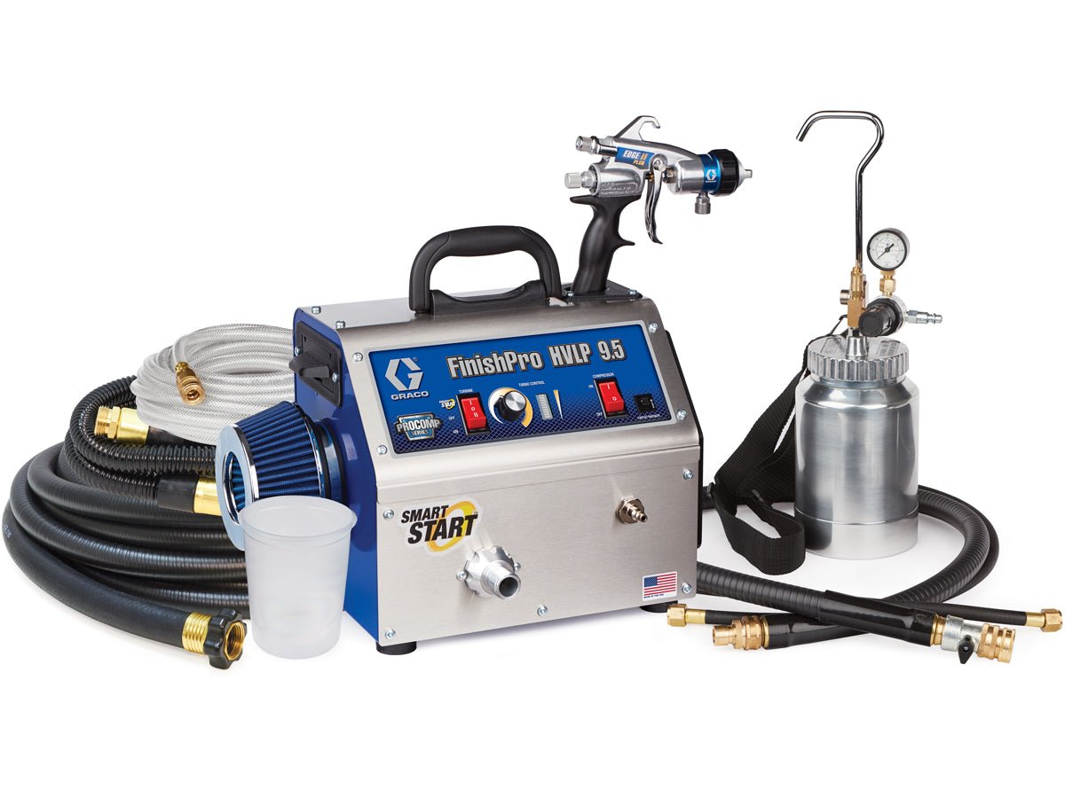 GRACO FinishPro HVLP 9.5 ProContractor Series Sprayer - GO Industrial - 17R080