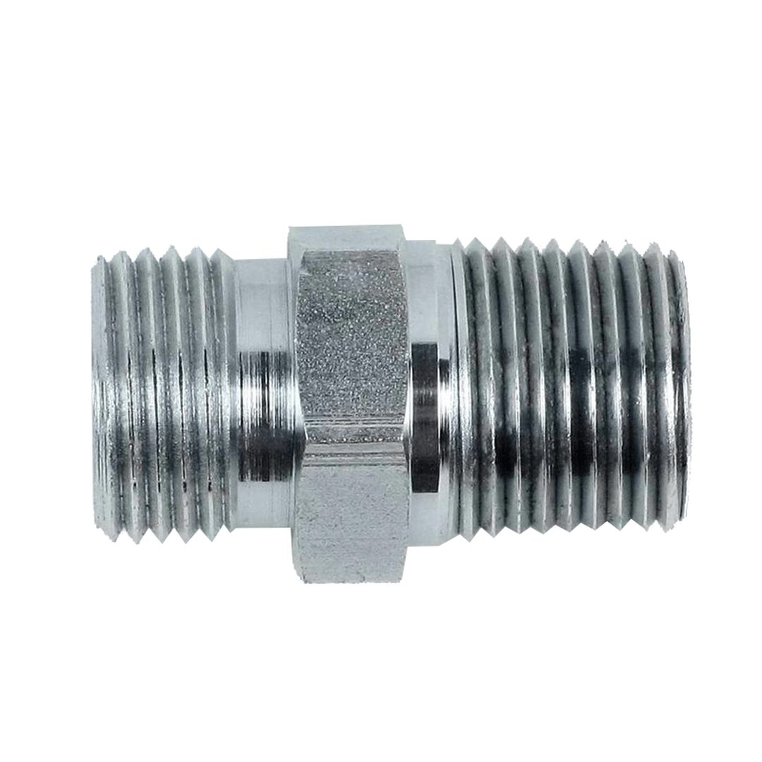 GRACO 1/4 NPSM x 1/4 NPT Hex Nipple - GO Industrial - 162453