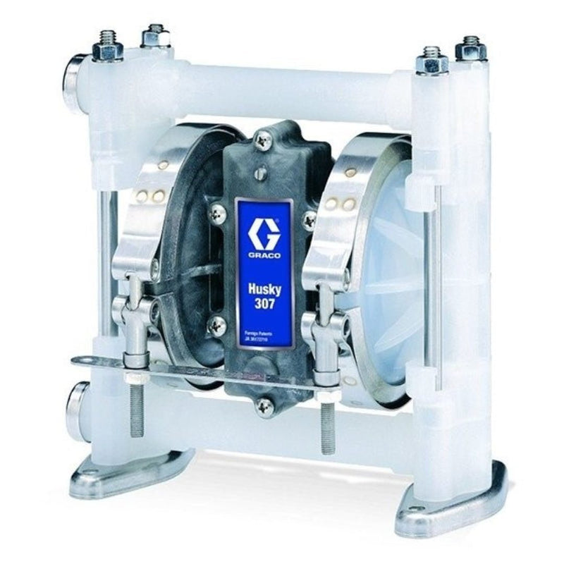 GRACO Husky 307 Polypropylene Air Operated Diaphragm Pumps - GO Industrial - D32911