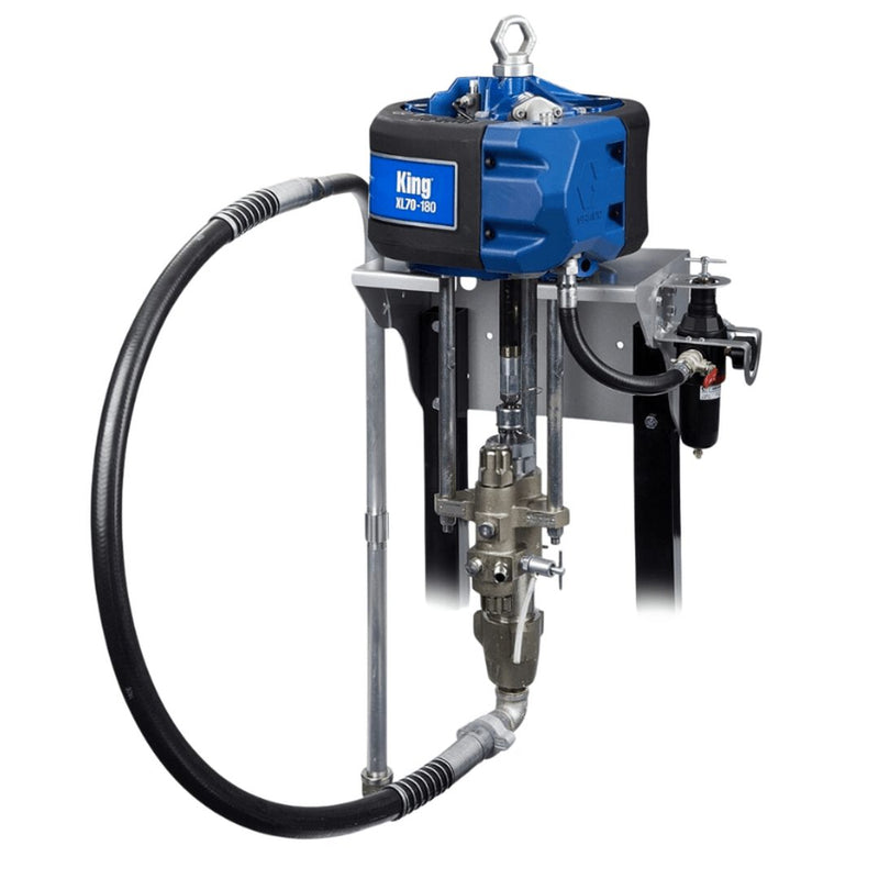 GRACO King 30:1 Sprayer Integrated Filter Wall Mount Air Controls Siphon Kit - GO Industrial - K30FW0