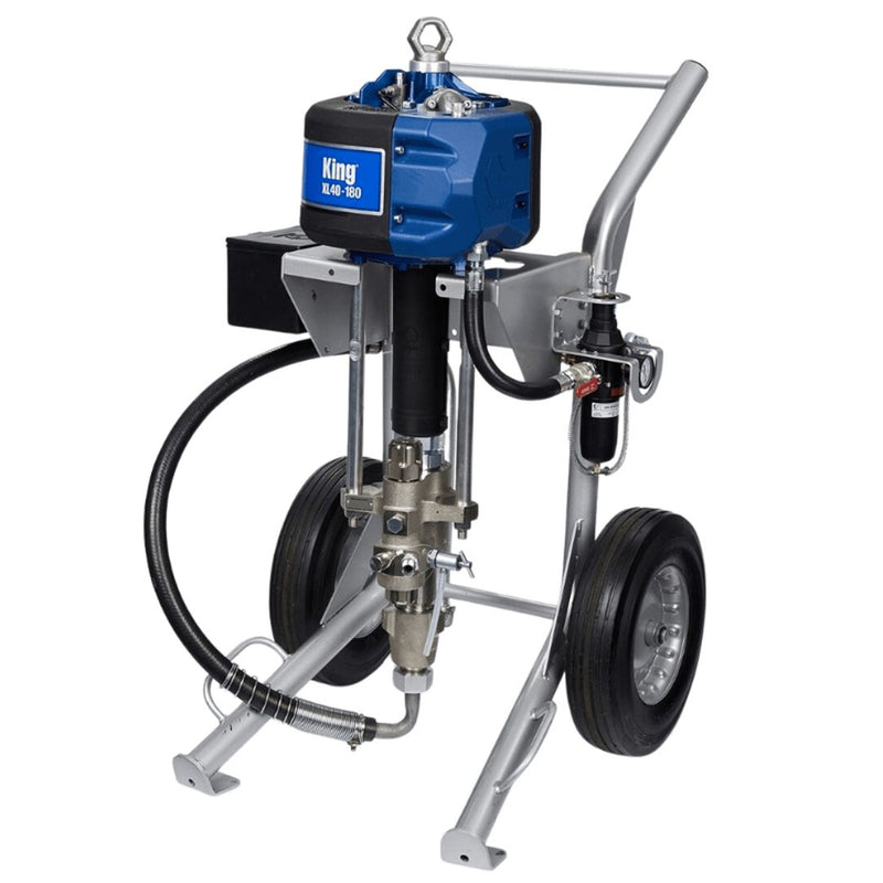 GRACO King 40:1 Sprayer Integrated Filter Heavy Duty Cart Air Controls Siphon Kit - GO Industrial - K40FH0