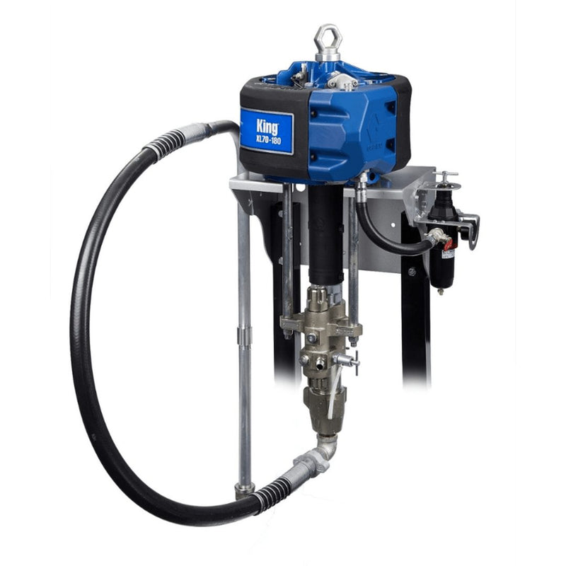 GRACO King 45:1 Sprayer Integrated Filter Wall Mount Air Controls Siphon Kit - GO Industrial - K45FW0
