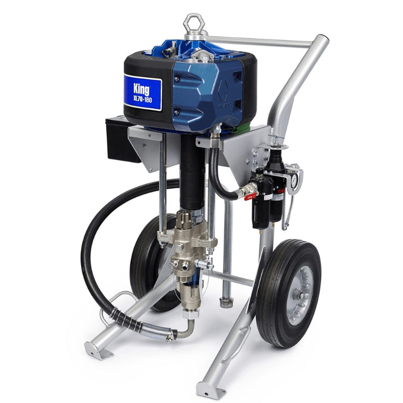 GRACO King 45:1 Sprayer Max Life Filter Heavy Duty Cart Air Controls Siphon Kit - GO Industrial - K45MH2