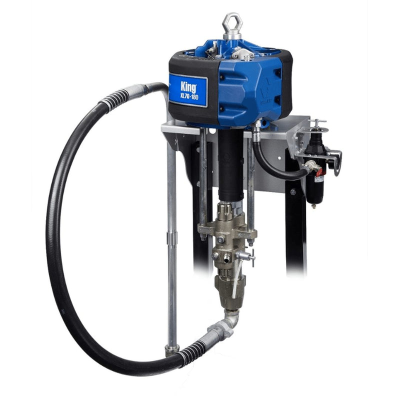 GRACO King 60:1 Sprayer Integrated Filter Wall Mount Air Controls Siphon Kit - GO Industrial - K60FW0