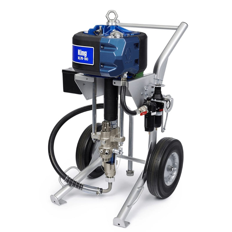 GRACO King 70:1 Sprayer Max Life Filter Heavy Duty Cart Air Controls Siphon Kit - GO Industrial - K70MH2