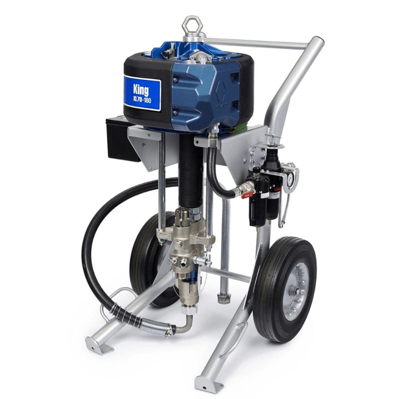 GRACO King 70:1 Sprayer Non - Filter Heavy Duty Cart Air Controls Siphon Kit - GO Industrial - K70NH0